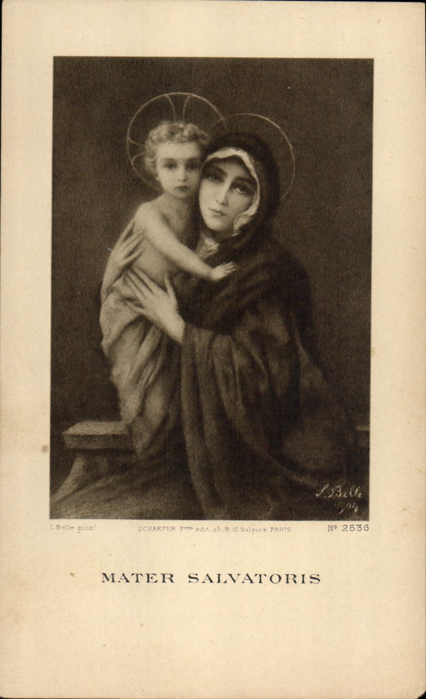 Image Mater Salvatoris Communion Solennelle Nicole Delpy Institut de la Providence Nicole Delpy Inst