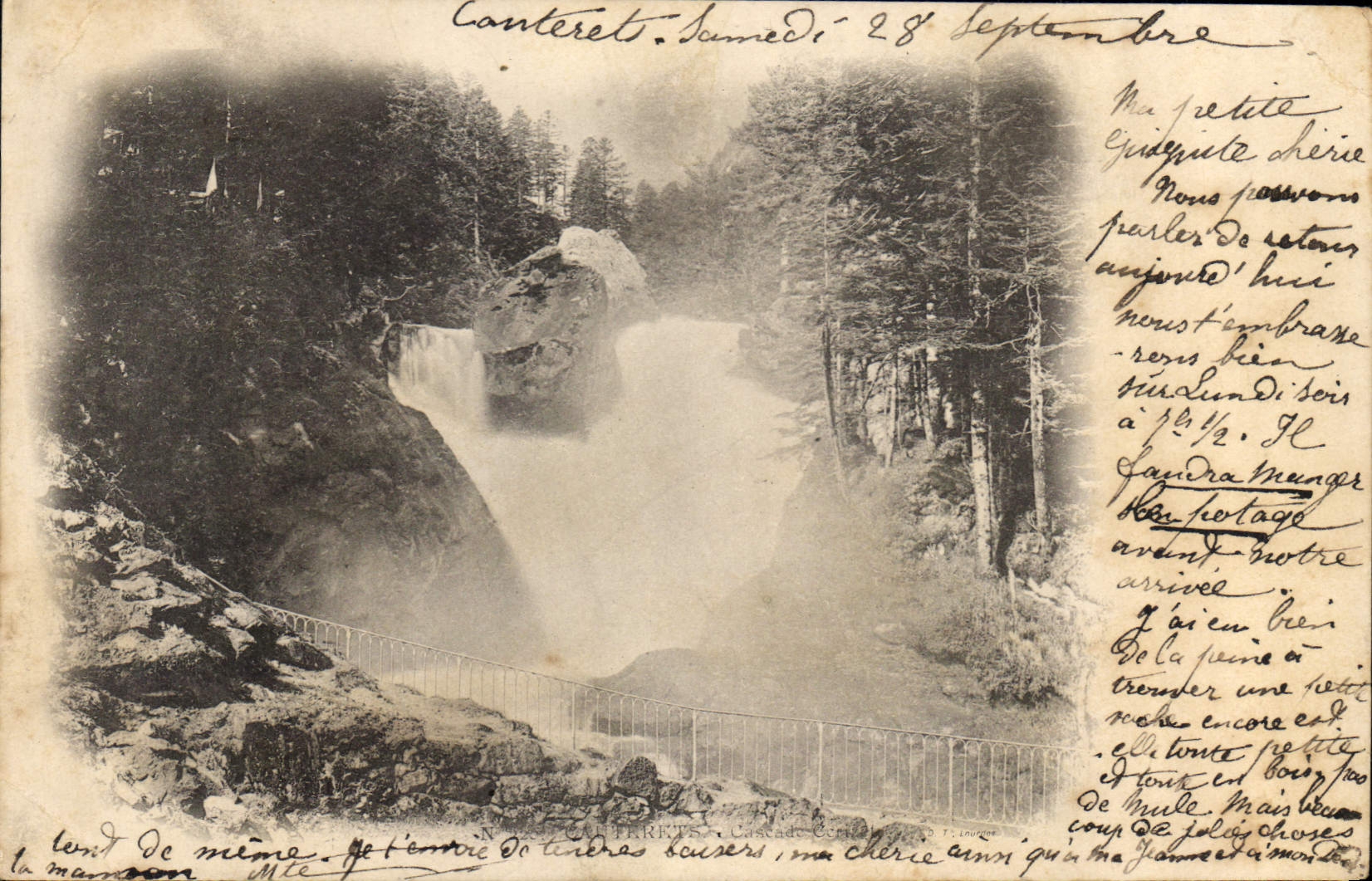 Chutes de Cantérét — Cascade — Éditeur : Cantérét, n° 142