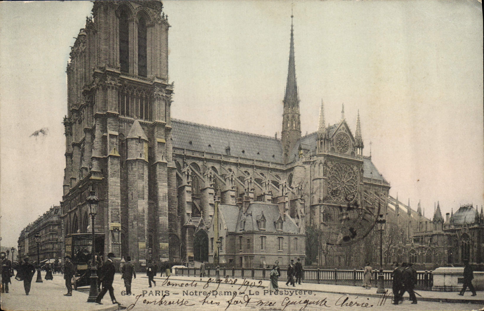 CPA Paris Notre Dame Le Presbytere 