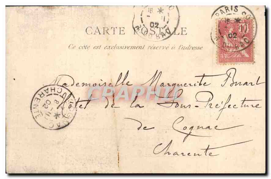 CPA Paris Saint Augustin  — Rückseite