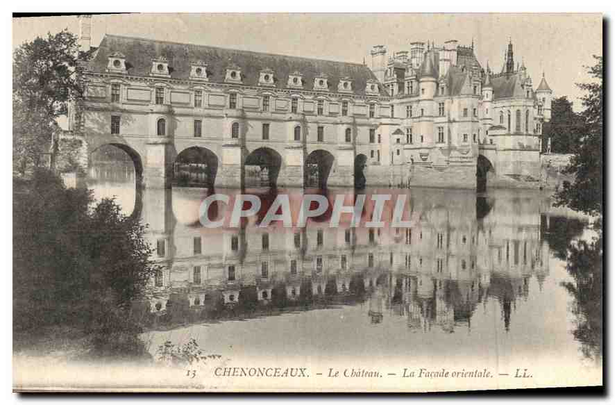 CPA Chenonceaux Le Chateau La Facade Orientale 