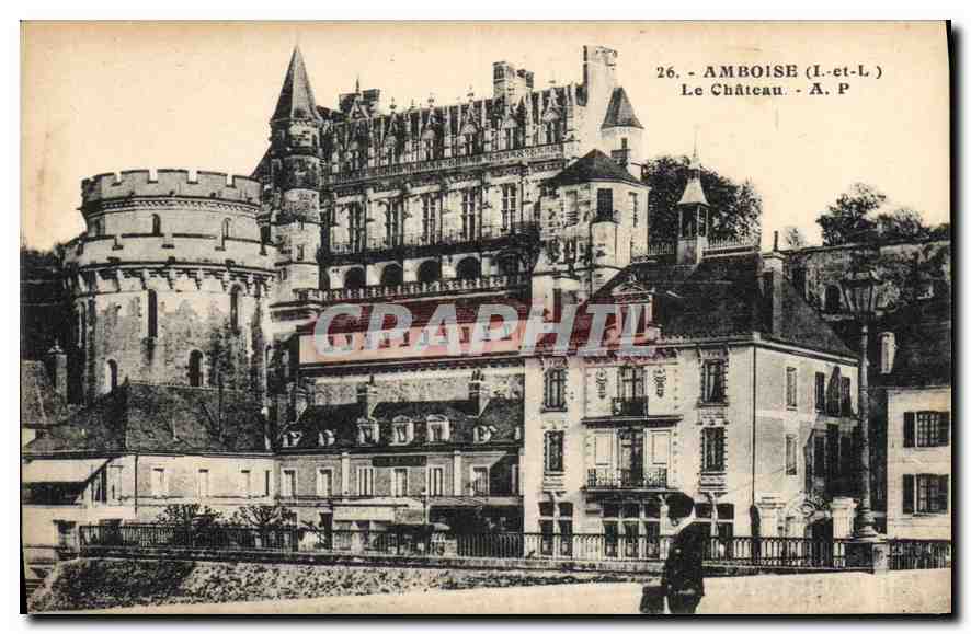 CPA Amboise L et L Le Chateau 