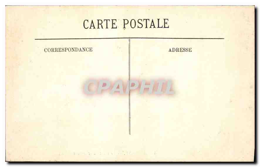 CPA Amboise Le Chateau et le Pont  — Rückseite