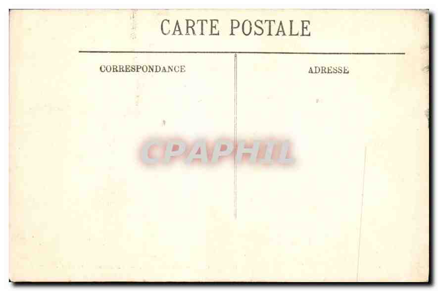 CPA Blois Le Chateau La Facade Francois 1er — Verso