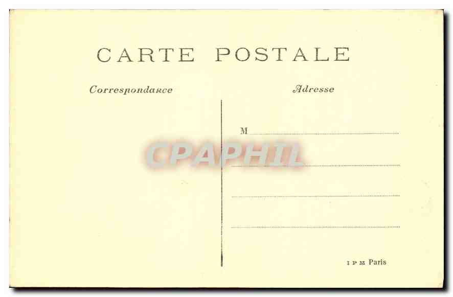 CPA La Ferte Saint Aubin Le Chateaux vieux cote  — Rückseite