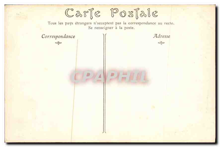 Versigny (Oise) — La Façade du Château — Éditeur : CPAPHIL, n° de série 163 — Rückseite