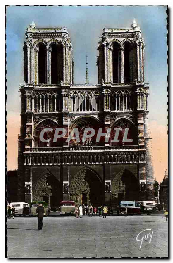 CPA Paris et ses Merveilles Cathedrale Notre Dame 