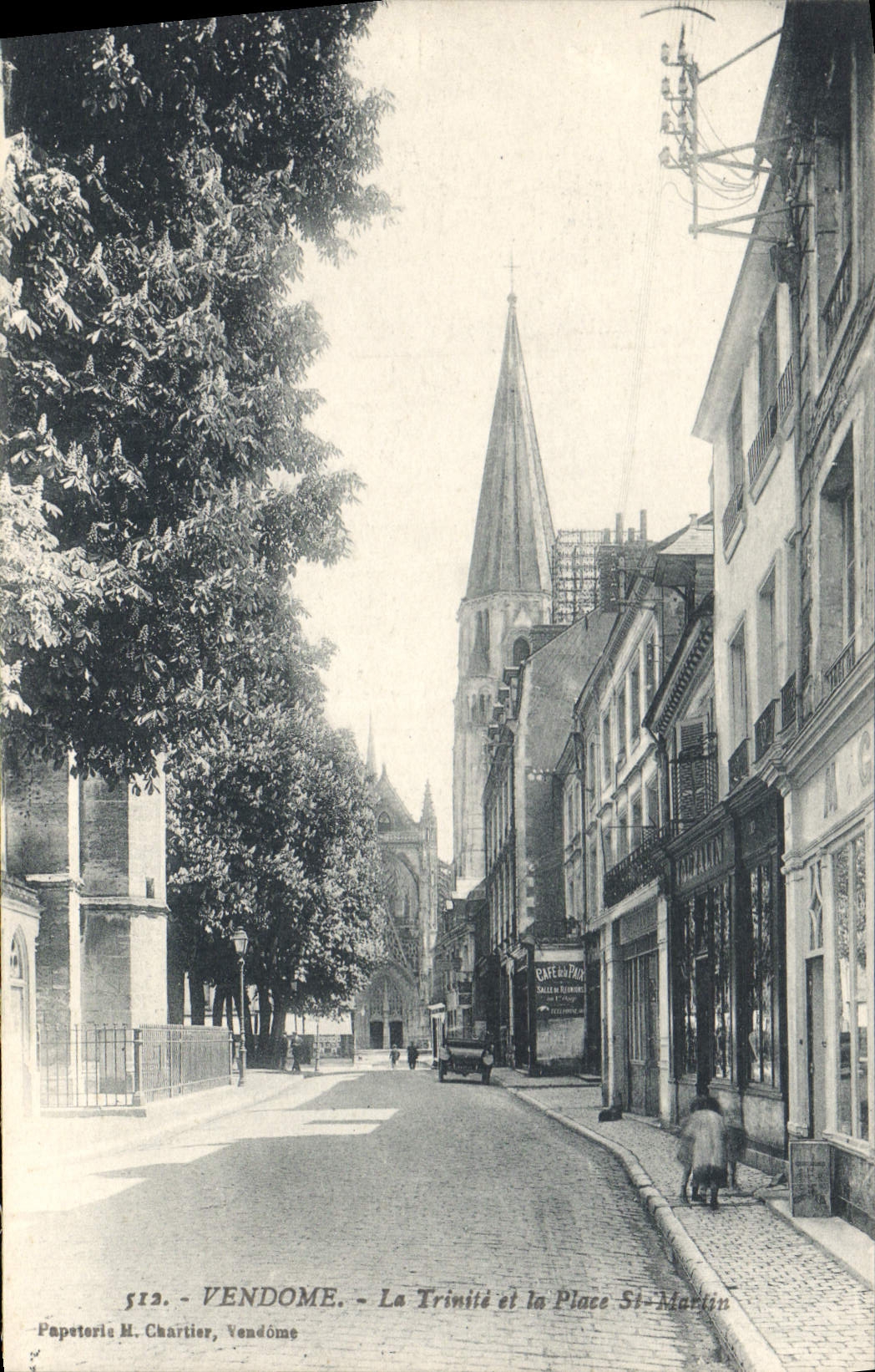 CPA Vendome La Trinite et la Place St Martin 