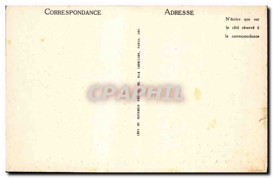 CPA Herisson Allier Vue Generale Cote Est Jolie petite ville Bourbonnaise a visiter  — Rückseite