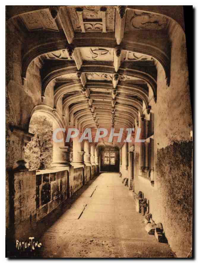 CPA Dampierre sur Boutonne Galerie du Chateaux 