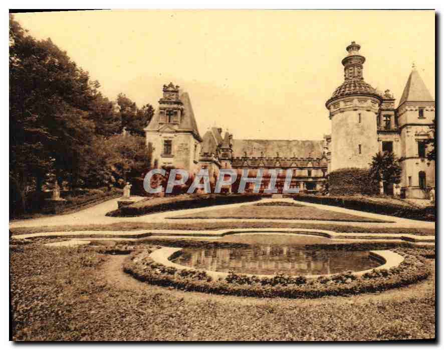 CPA Architecture d'Aunis et Saintonage Usson pres Pons 