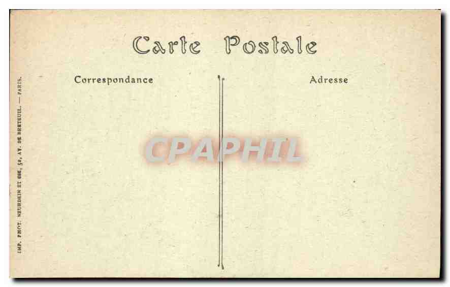 CPA Le Treport Vue generale prise des Falaises  — Rückseite