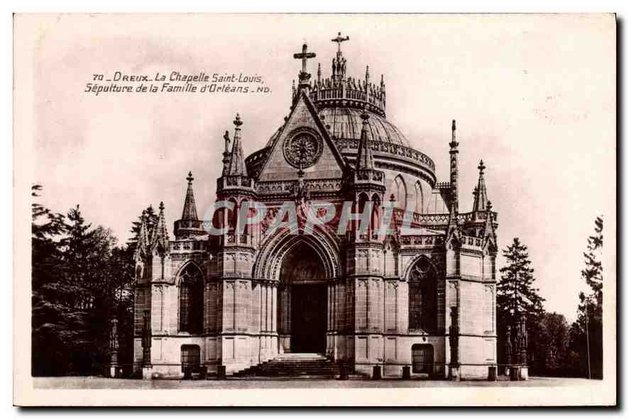 Dreux — La Chapelle Saint-Louis, Sépulture de la Famille d'Orléans — n°70