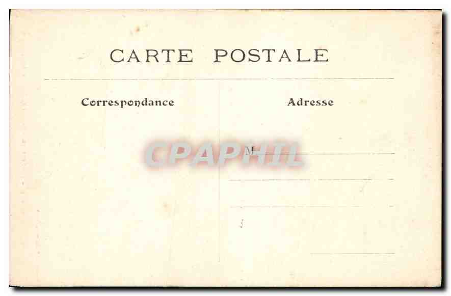 CPA Paris et ses Environs Pontoise Portain de l'Eglise Notre Dame  — Rückseite