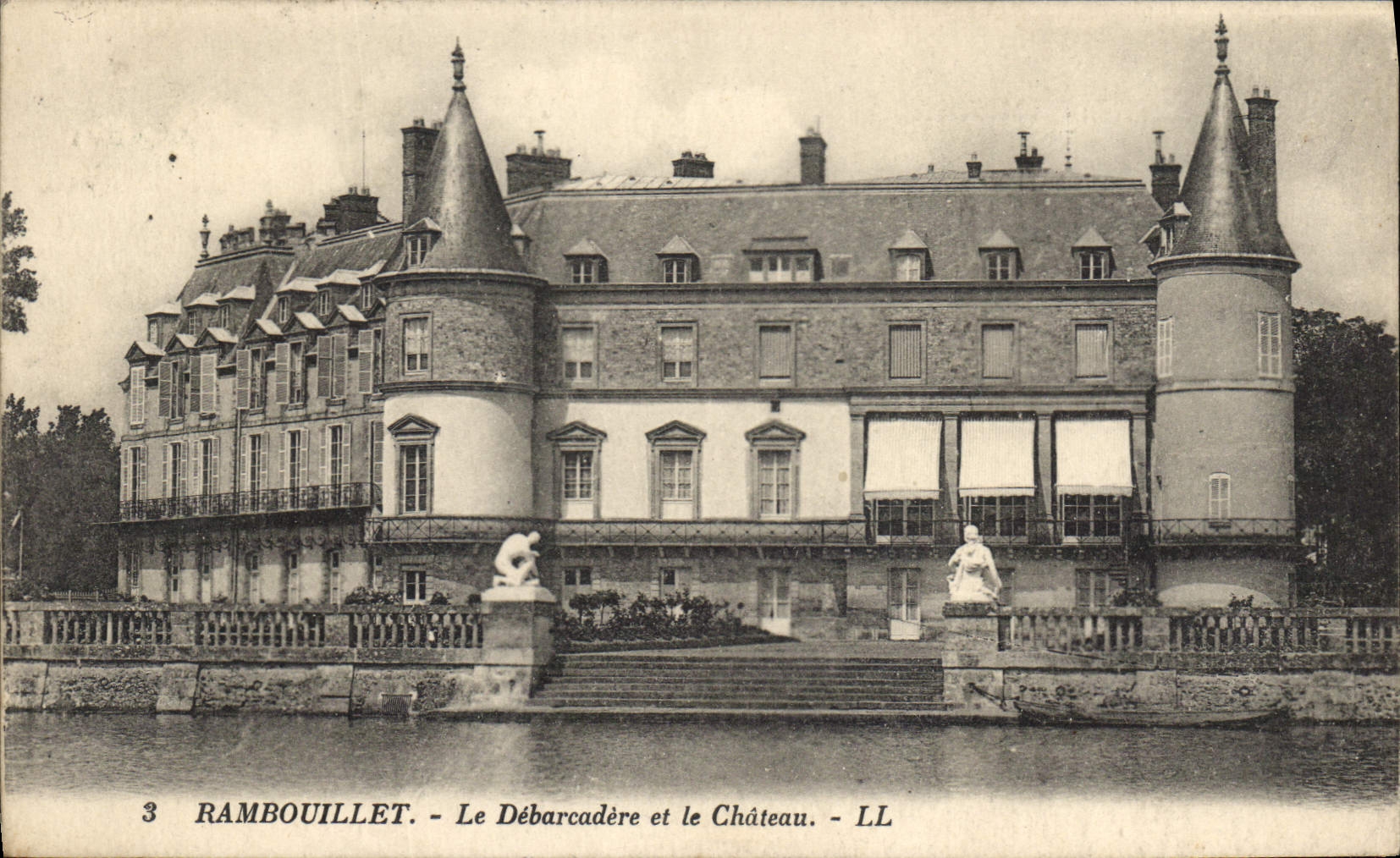 Rambouillet — Der Hafen und das Schloss — LL