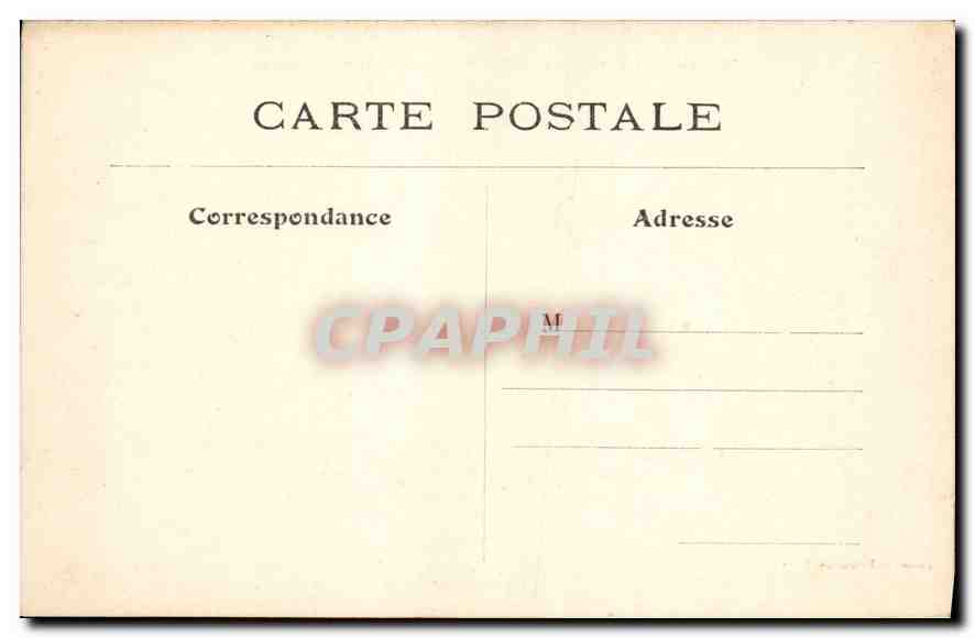 CPA Paris et ses Environs Rambouillet Le Parc et le Chateau  — Rückseite