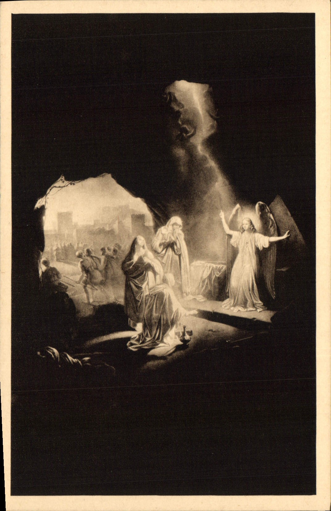 La Résurrection — Vitrail de la Chapelle Saint-Louis — Édition des Maîtres Réunis