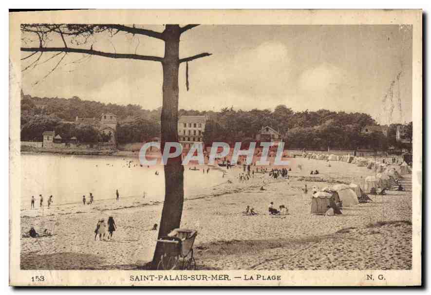 CPA Saint Palais sur Mer la plage 