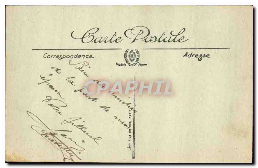 CPA Chartres le Porte Guillaume  — Verso