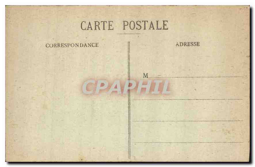 CPA Strasbourg Palais de Justice et eglise St Pierre le Jeune  — Rückseite