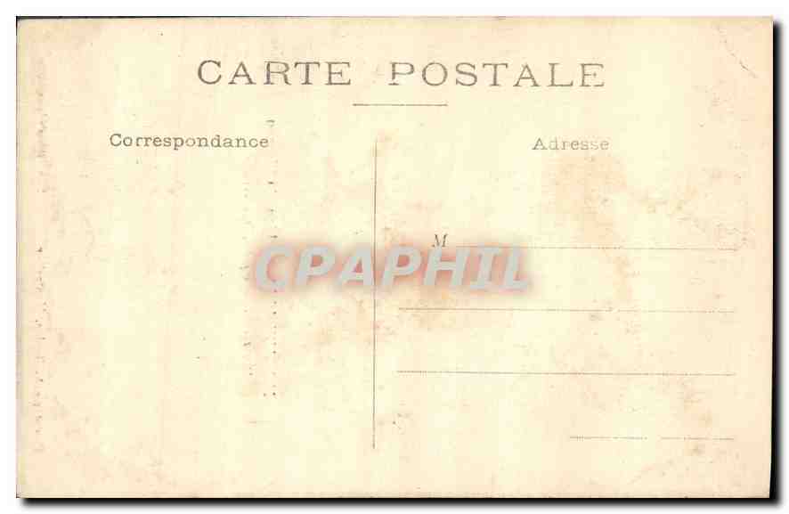 CPA Montpellier Lion du Peyrou la Force domptee par l'Amour  — Rückseite