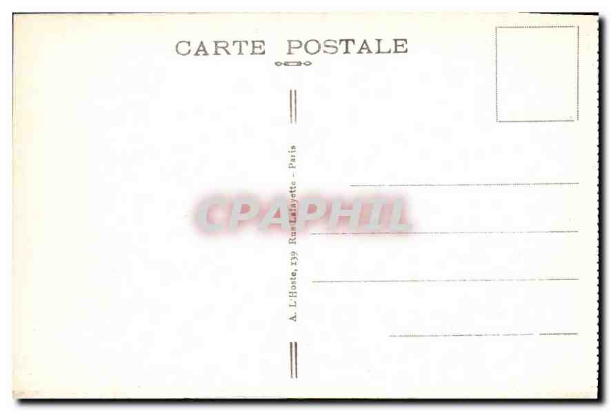 CPA Foret de Compiegne interieur du Wagon du Marechal Foch dans lequel fut signe l'Armistice le 11 N — Rückseite