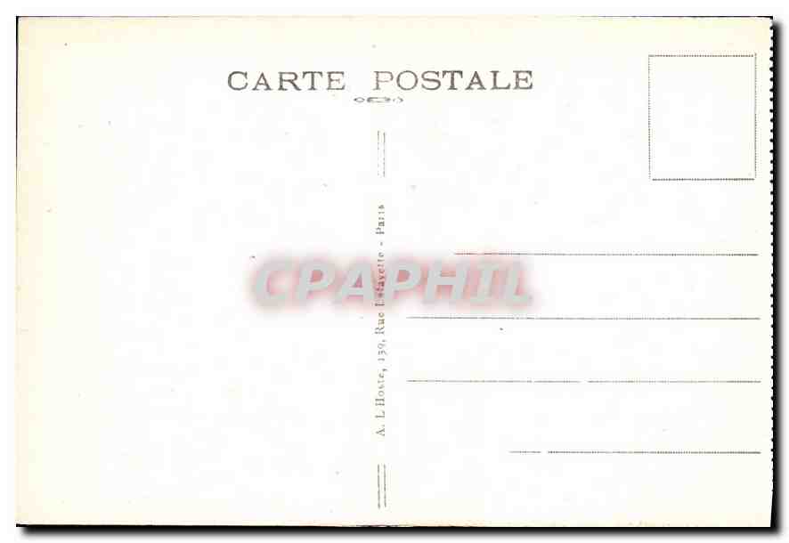 CPA Capitaine de Cavalerie Von Helldorf Foret de Compiegne interieur du Wagon de l'Armistice 11 Nove — Rückseite