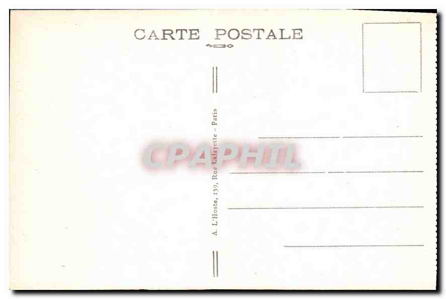 CPA Foret de Compiegne interieur du Wagon du Marechal Foch dans lequel fut signe l'Armistice le 18 N — Rückseite
