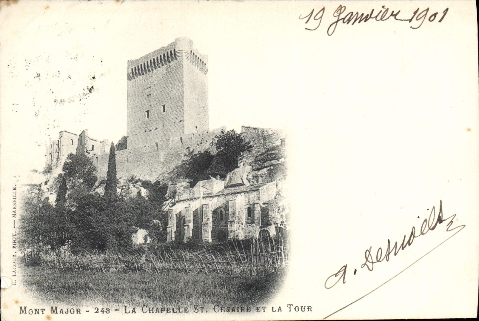 CPA Mont Major la Chapelle St Cesaire et la Tour 