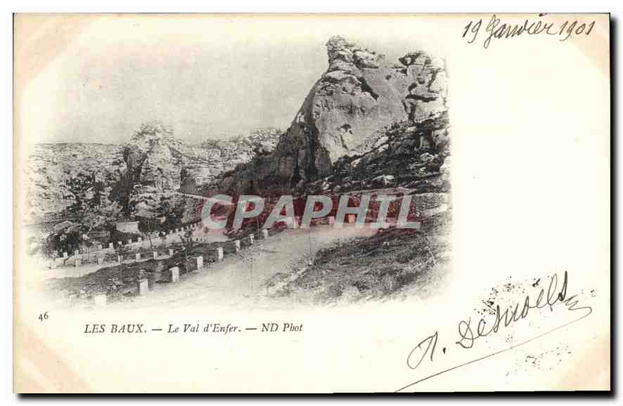 Les Baux — Le Val d'Enfer — ND Phot