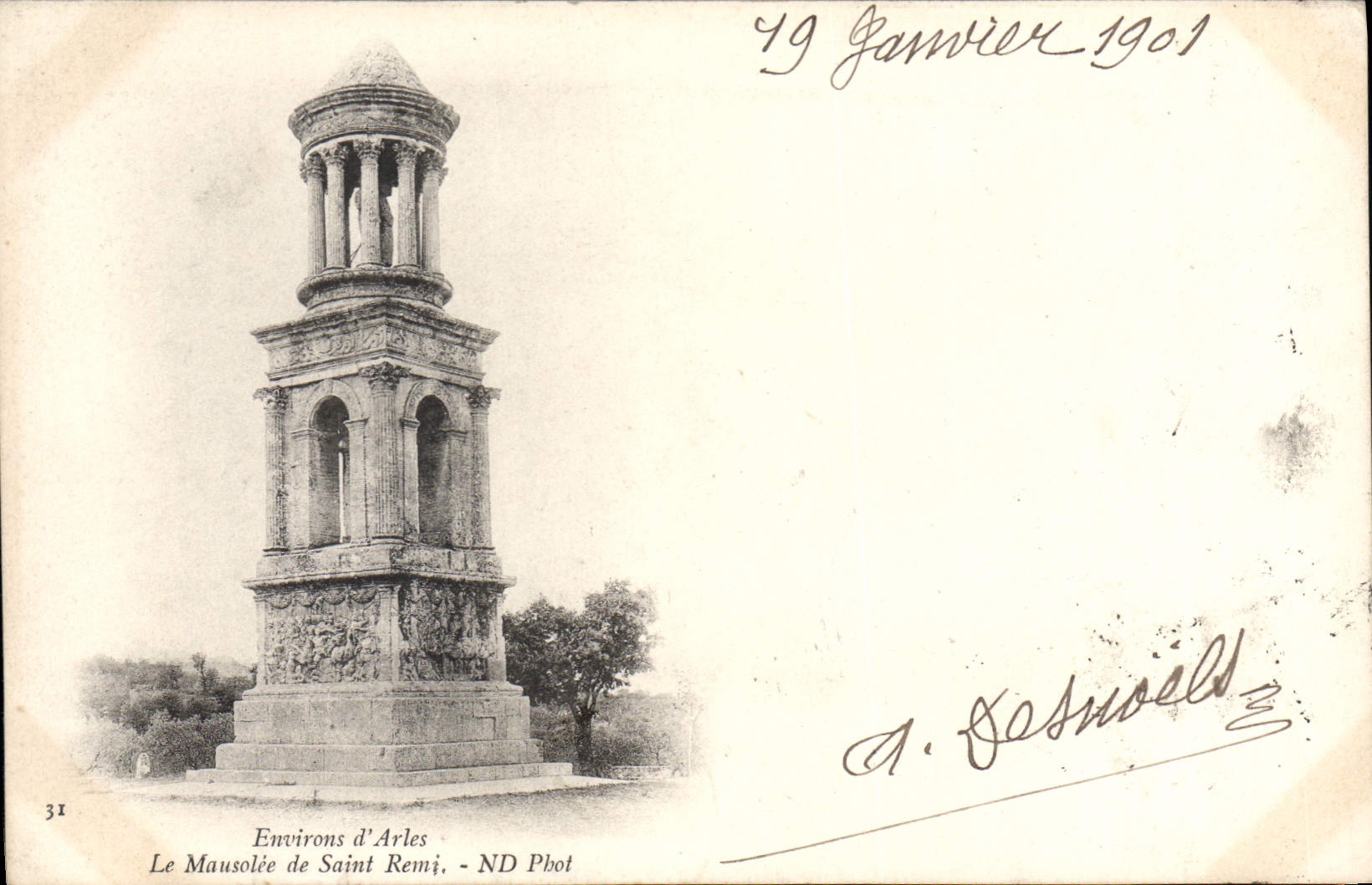 Environs d'Arles — Le Mausolée de Saint Rémi — ND Phot