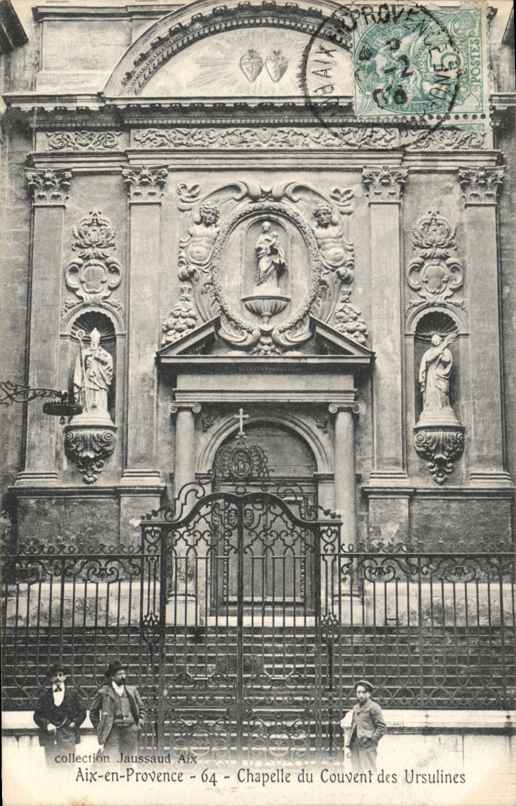 Aix-en-Provence - Chapelle du Couvent des Ursulines — collection Jaussaud Aix - 64