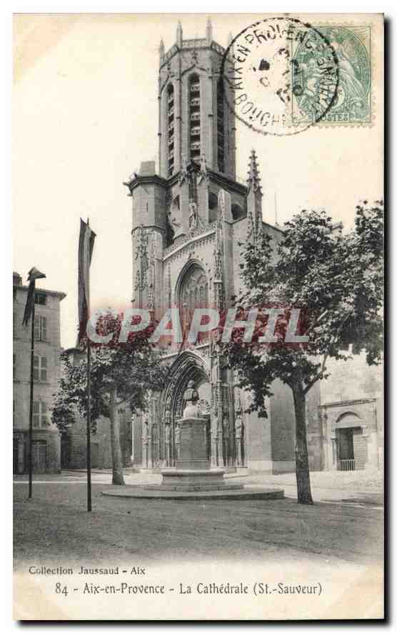 Aix-en-Provence - La Cathédrale (St.-Sauveur) — Collection Jaussaud, n°84