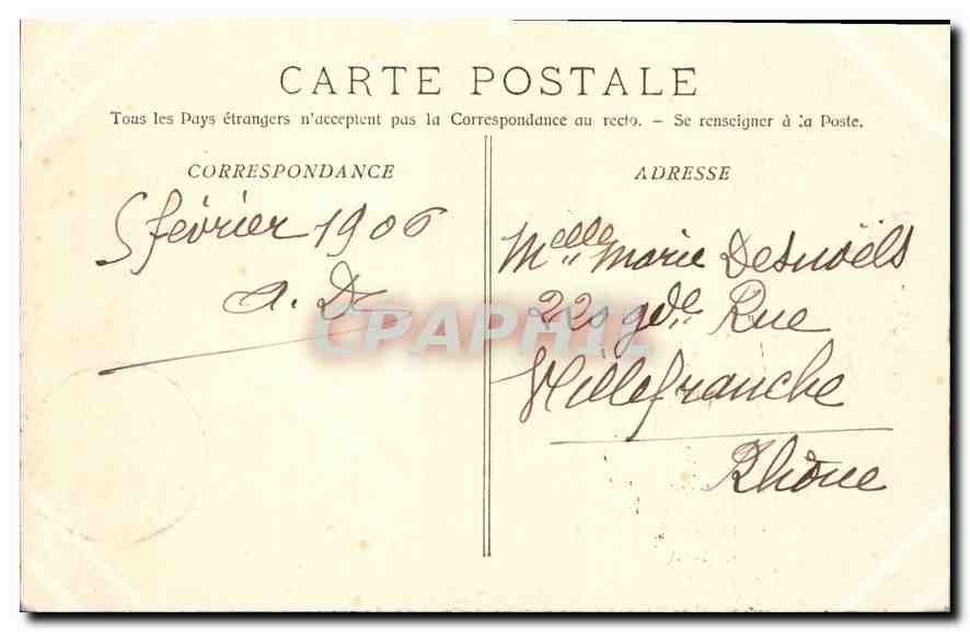Aix-en-Provence - La Cathédrale (St.-Sauveur) — Collection Jaussaud, n°84 — Achterkant