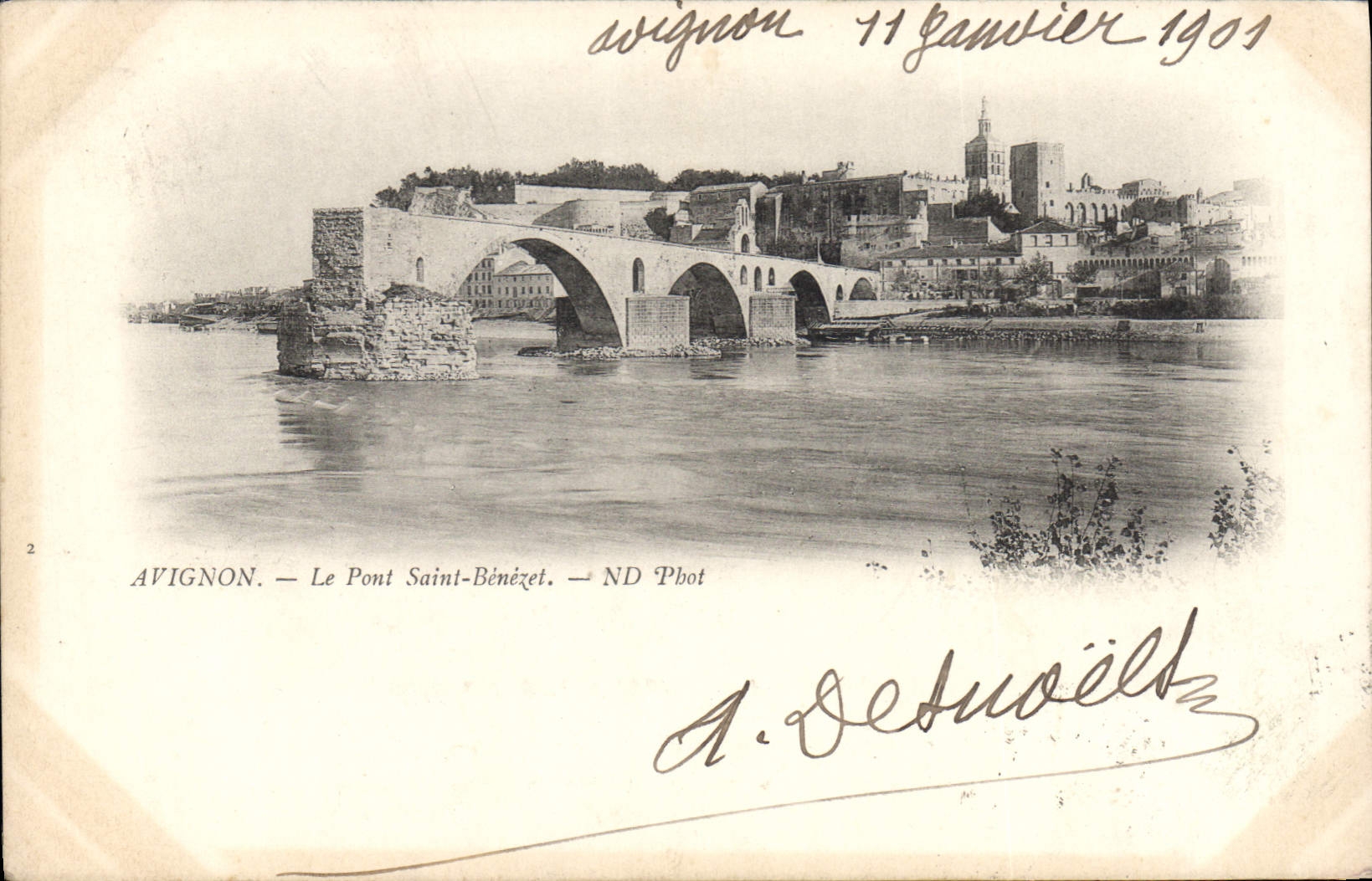 Avignon — Le Pont Saint-Bénézet — ND Phot
