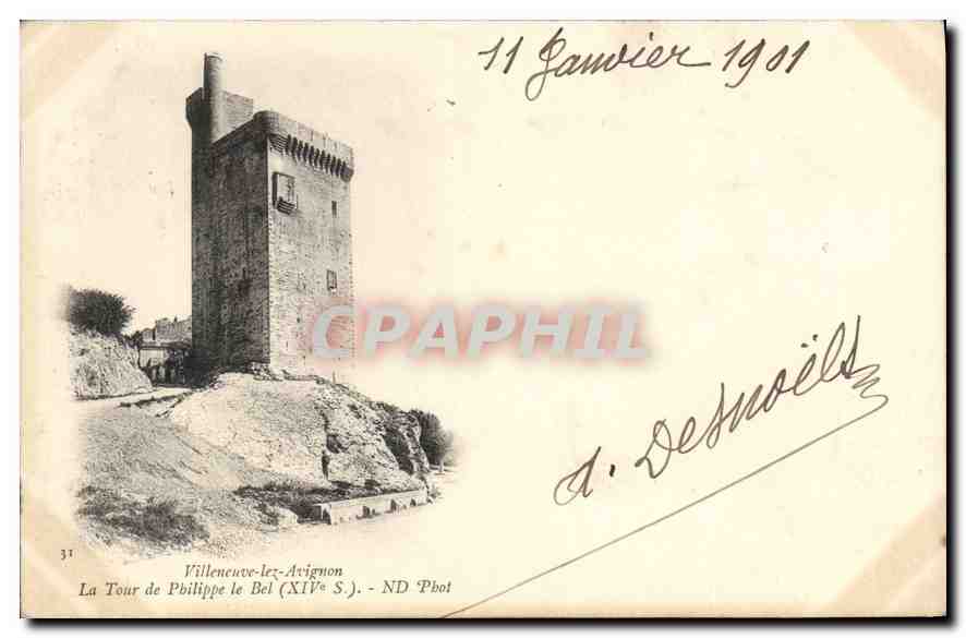 Villeneuve-lès-Avignon — La Tour de Philippe le Bel (XIVe S.) — ND 'Phot'