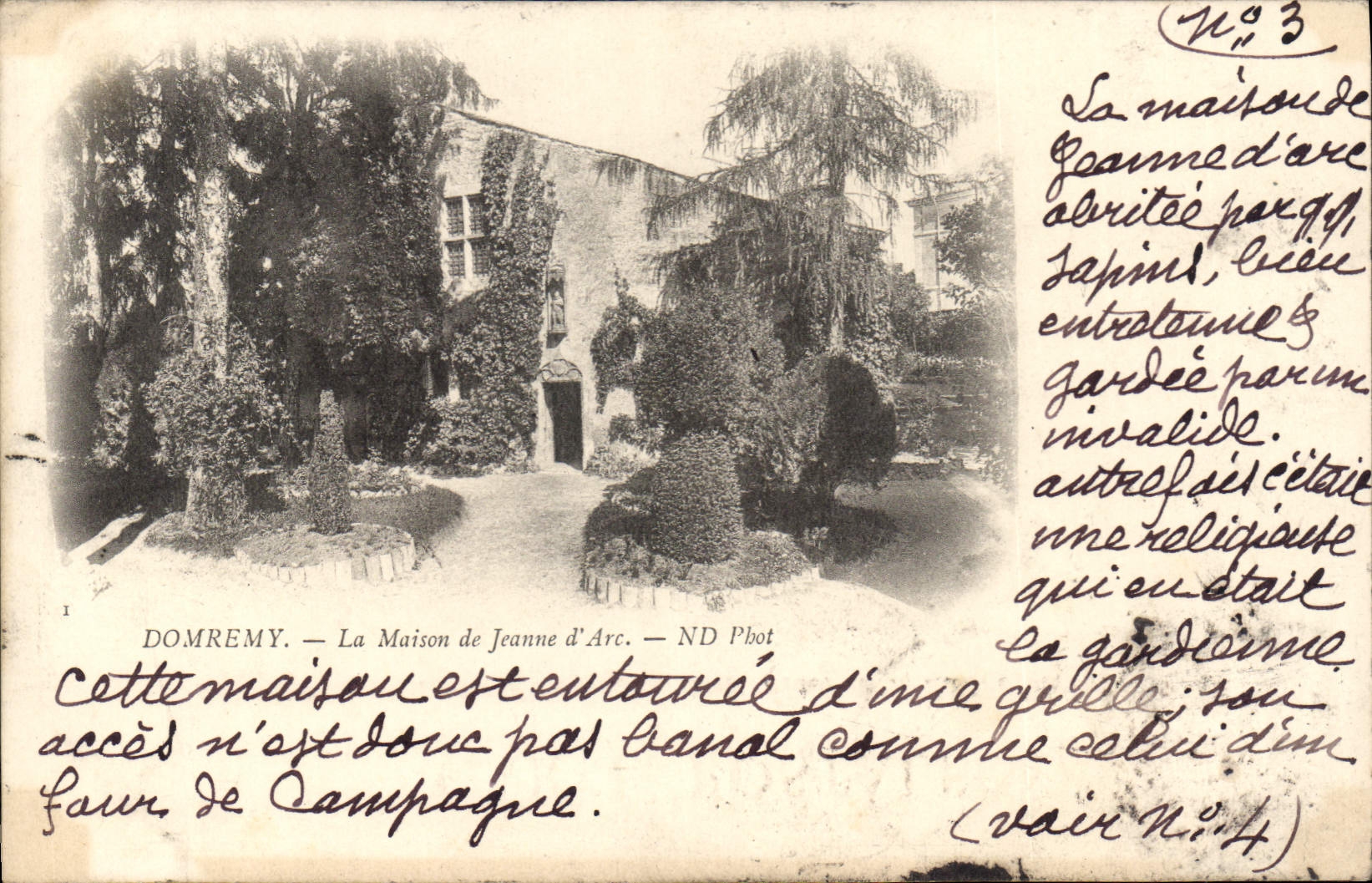 Domrémy — La Casa de Juana de Arco — ND Phot