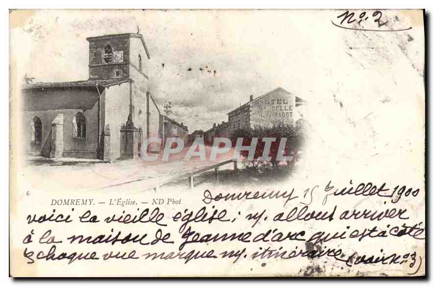 Dommery — La Iglesia — ND Phot, n°2 - Anverso