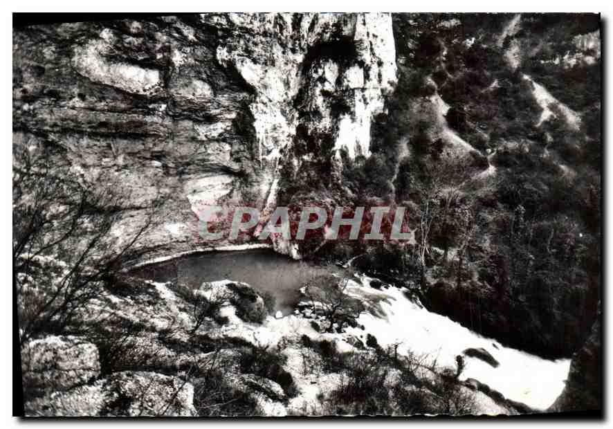 Fontaine-de-Vaucluse — Geburt der Quelle bei Hochwasser — Sammlung Martin