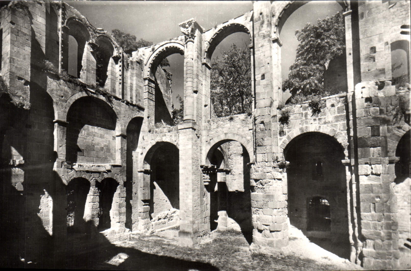 CPM Alet les Bains Aude Ruines de l'Ancienne Cathedrale 