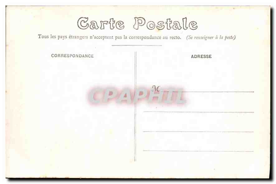 CPA Environs d'Argenton Entree du Chateau de Chabenet  — Rückseite