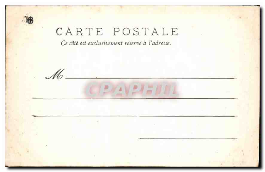 Hautefort, près Périgueux — Château d'Hautefort (Mon. Hist.) — Henry Cullier, F. Pogueuva, 46 — Verso