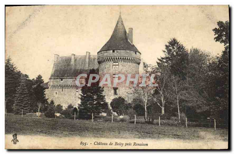 CPA Chateau de Boisy pres Renaison 