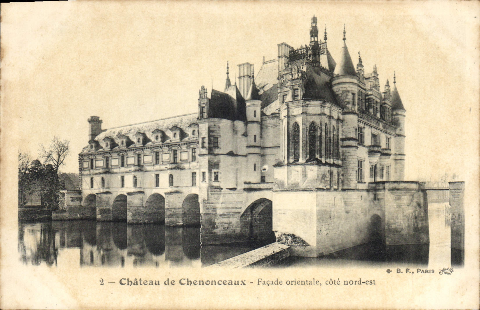 CPA Chateau de Chenonceaux facade orientale cote nord est 