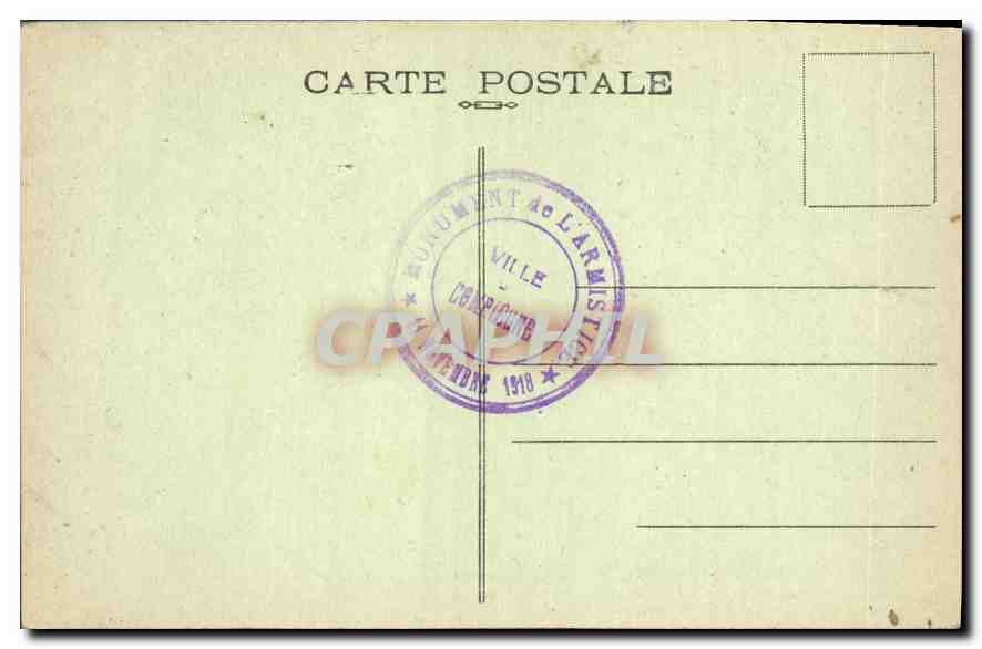 Forêt de Compiègne — Clairière de l'Armistice — Dalle centrale — Magès, Architecte — Reverso