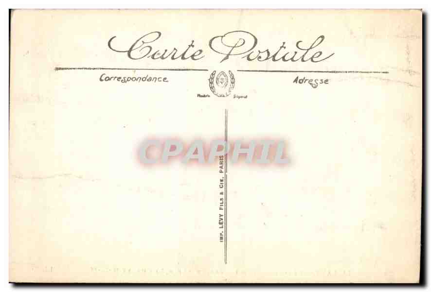 CPA Le Lautaret Jardin Alpin le Chalet P L M  — Back