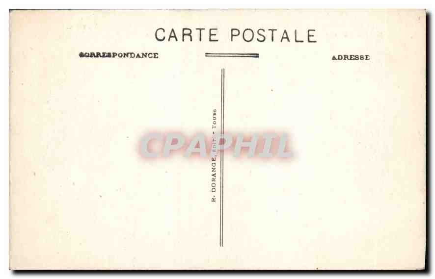 CPA Cheverny L et Ch le chateau cote Nord construit au commencement du XVII S des Sceaux Pair de Fra — Rückseite
