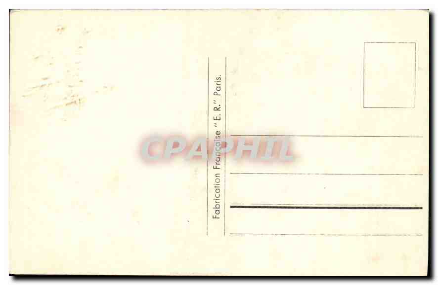 CPA Bonne Fete Fleurs — Verso