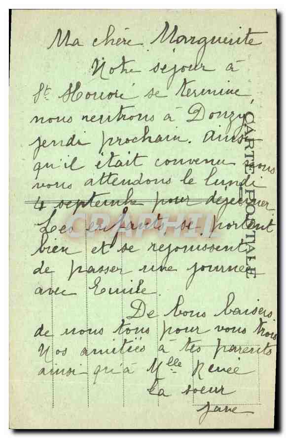 CPA Le Morvan Illustre les Settons un Coin du Lac  — Rückseite