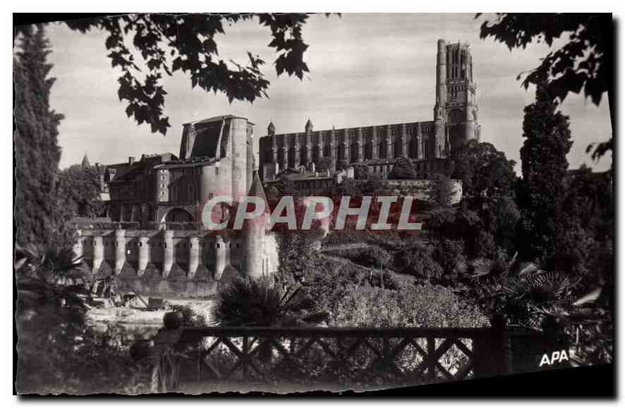 La Basilique Sainte-Cécile et Ancien Palais Archiépiscopal à Albi — Société des Cartes Postales APA